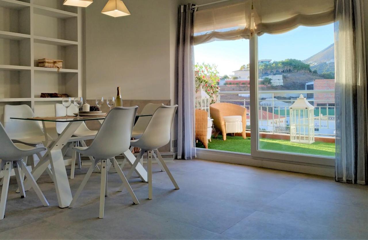 Pena Beach 3 Bedroom Duplex, Bbq, Pool, Sea Views, Benalmádena Exteriér fotografie